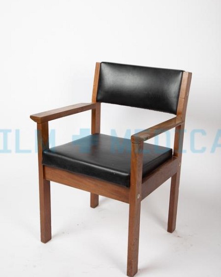 Waiting Room Chair in Black 